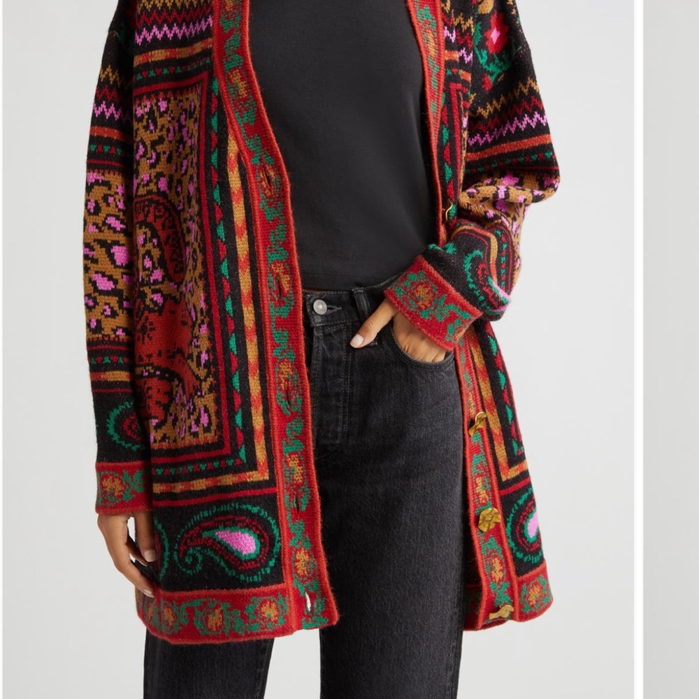 Multicolor Patterned Women's Sweater